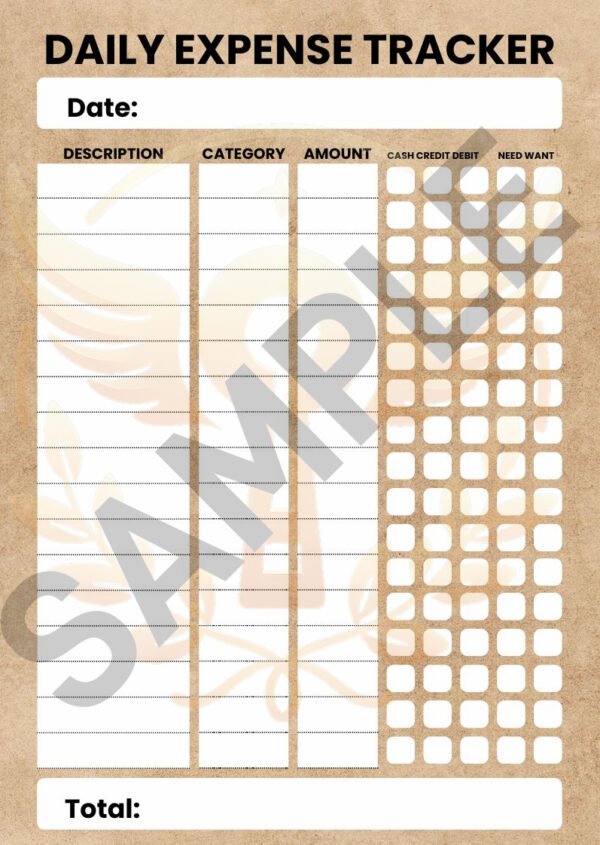 Daily Expense Tracker