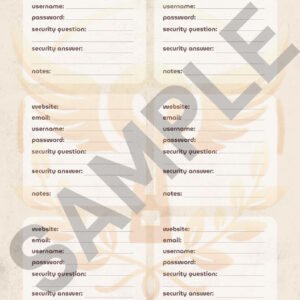 Password Tracker
