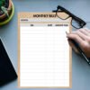 Monthly Bills Tracker Template