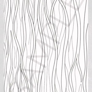 Relaxing Wave Coloring Designs for Adults - Printable Ocean Art