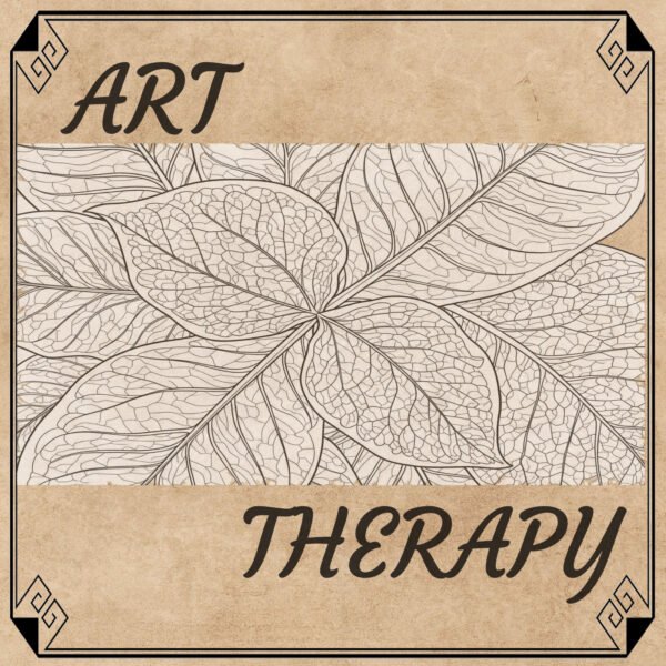 Natural Elements: Leaves Coloring Pages - Botanical Patterns for Calm
