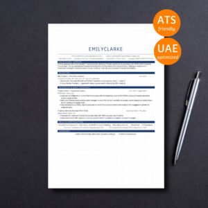 UAE Finance Graduate Career Pack — CV, Cover Letter & LinkedIn Templates